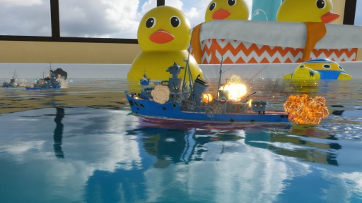 画像ギャラリー No.001のサムネイル画像 / 「World of Warships: Legends」でアヒル戦争が勃発。お風呂場を舞台にしたイベントが本日スタート