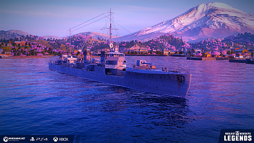 画像ギャラリー No.001のサムネイル画像 / 「World of Warships: Legends」の最新アップデート情報が公開。峯風，初春など日本駆逐艦がツリーに登場