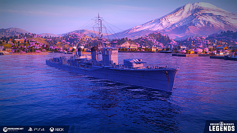画像ギャラリー No.008のサムネイル画像 / 「World of Warships: Legends」の最新アップデート情報が公開。峯風，初春など日本駆逐艦がツリーに登場
