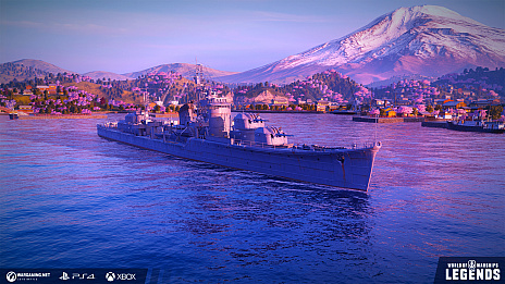 画像ギャラリー No.009のサムネイル画像 / 「World of Warships: Legends」の最新アップデート情報が公開。峯風，初春など日本駆逐艦がツリーに登場
