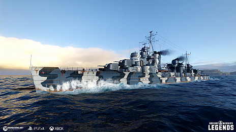 画像ギャラリー No.013のサムネイル画像 / 「World of Warships: Legends」の最新アップデート情報が公開。峯風，初春など日本駆逐艦がツリーに登場