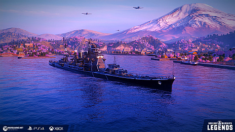 画像ギャラリー No.014のサムネイル画像 / 「World of Warships: Legends」の最新アップデート情報が公開。峯風，初春など日本駆逐艦がツリーに登場