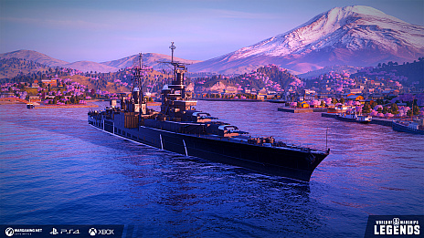 画像ギャラリー No.015のサムネイル画像 / 「World of Warships: Legends」の最新アップデート情報が公開。峯風，初春など日本駆逐艦がツリーに登場