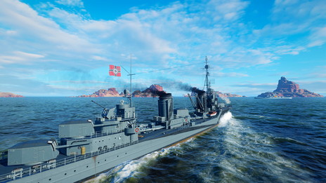 画像ギャラリー No.015のサムネイル画像 / 「World of Warships: Legends」でアップデート3.5が実施。“蒼き鋼のアルペジオ -アルス・ノヴァ-”とのコラボも開始
