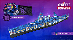 画像ギャラリー No.002のサムネイル画像 / 「World of Warships: Legends」,“トランスフォーマー”とのコラボ第2弾が9月6日より実施