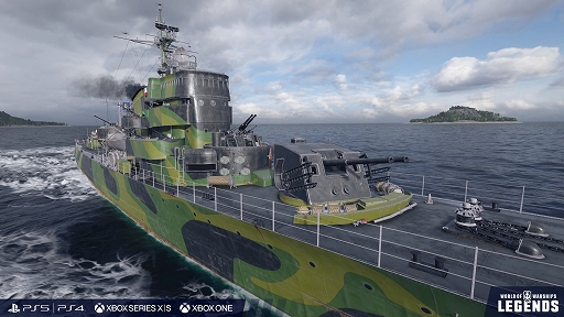 画像ギャラリー No.005のサムネイル画像 / 「World of Warships: Legends」,新アップデート実施。日本の計画艦“妙義”とパン・ヨーロッパの艦隊が登場