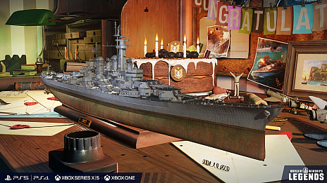 画像ギャラリー No.003のサムネイル画像 / 「World of Warships: Legends」,最新アップデートで日本の「夕雲」をはじめとしたTier VIII艦艇が登場。3周年記念イベントの情報も