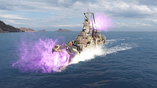 画像ギャラリー No.002のサムネイル画像 / 「World of Warships: Legends」，ハロウィーンアップデートの情報を公開
