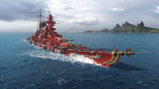 画像ギャラリー No.006のサムネイル画像 / 「World of Warships: Legends」，ハロウィーンアップデートの情報を公開