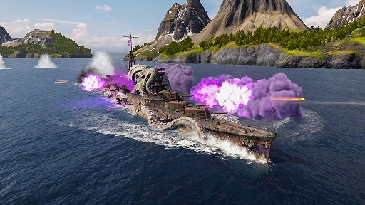 画像ギャラリー No.008のサムネイル画像 / 「World of Warships: Legends」，ハロウィーンアップデートの情報を公開