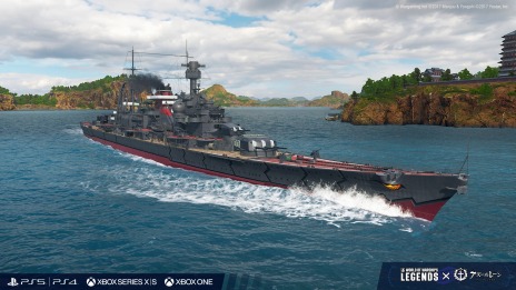 画像ギャラリー No.021のサムネイル画像 / 「World of Warships: Legends」×「アズールレーン」コラボ第4弾，2月6日に開始。自由アイリス教国の“サン・ルイ”が初登場