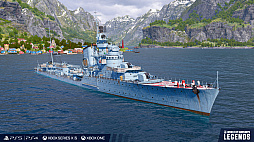 画像ギャラリー No.005のサムネイル画像 / 「World of Warships: Legends」,イタリア駆逐艦ツリーがアーリーアクセスに登場。ドイツ巡洋艦“エギル”も参戦