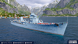 画像ギャラリー No.008のサムネイル画像 / 「World of Warships: Legends」,イタリア駆逐艦ツリーがアーリーアクセスに登場。ドイツ巡洋艦“エギル”も参戦