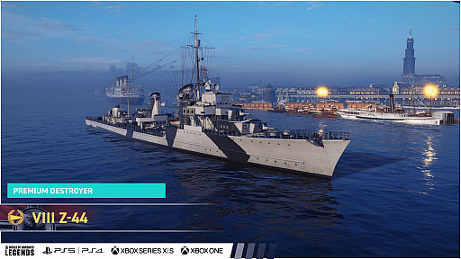 画像ギャラリー No.008のサムネイル画像 / 「World of Warships: Legends」，ヘヴィメタルバンド「メガデス」とのコラボ開始。デイヴ・ムステインさんとVic Rattleheadが艦長で登場