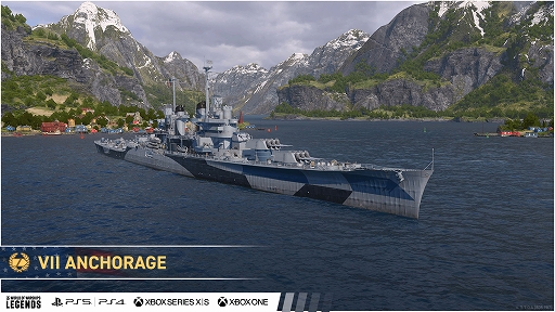画像ギャラリー No.006のサムネイル画像 / 「World of Warships: Legends」×アニメ「蒼き鋼のアルペジオ」コラボ開始。霧の艦艇より,ARP Haguro,Nachi,Musashiが登場