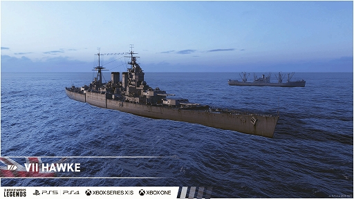 画像ギャラリー No.008のサムネイル画像 / 「World of Warships: Legends」×アニメ「蒼き鋼のアルペジオ」コラボ開始。霧の艦艇より,ARP Haguro,Nachi,Musashiが登場