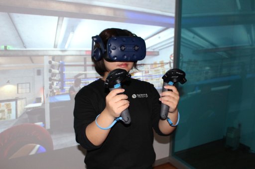 画像ギャラリー No.003のサムネイル画像 / 東京・日比谷に無料のVR体験施設「Survios Virtual Reality Arvcade」が期間限定オープン。VRボクシング「Creed: Rise to Glory」をさっそく遊んできた
