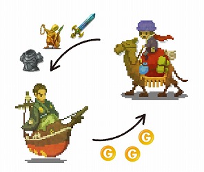 画像ギャラリー No.006のサムネイル画像 / 「My Crypto Heroes」,ゲームシステムの概要が紹介に