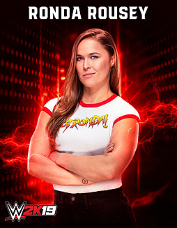 画像ギャラリー No.002のサムネイル画像 / 「WWE 2K19」の第2弾予約特典キャラはロンダ・ラウジー選手に