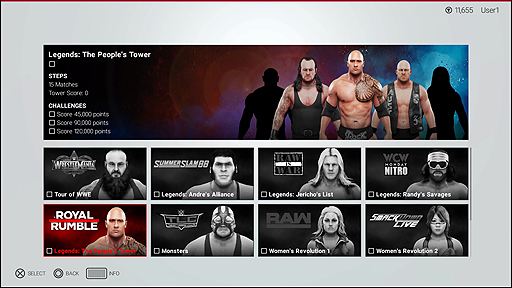 画像ギャラリー No.003のサムネイル画像 / 「WWE 2K19」,さまざまな勝利条件や特殊条件でマッチを楽しめる新機能「Towers」の詳細が公開