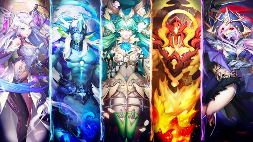 画像ギャラリー No.003のサムネイル画像 / スマホ向けRPG「蒼穹のミストアーク」のクローズドβテストがスタート
