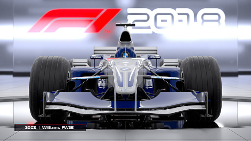 画像ギャラリー No.002のサムネイル画像 / 「F1 2018」,初回生産限定特典「2009 Brawn BGP-001」「2003 Williams FW25」のトレイラーが公開