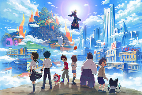 画像ギャラリー No.006のサムネイル画像 / 「妖怪ウォッチ4 ぼくらは同じ空を見上げている」のアップデート情報が公開。新マップ「団々坂」や銭湯に登場するボス妖怪「のぼせトンマン」など