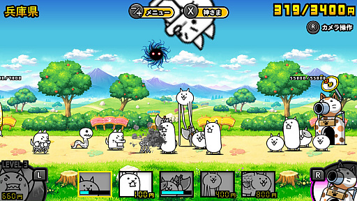 画像ギャラリー No.002のサムネイル画像 / Switch向けアクションゲーム「ふたりで!にゃんこ大戦争」が12月20日より配信。「にゃんこ大戦争」に“ふたりプレイ”の要素を追加