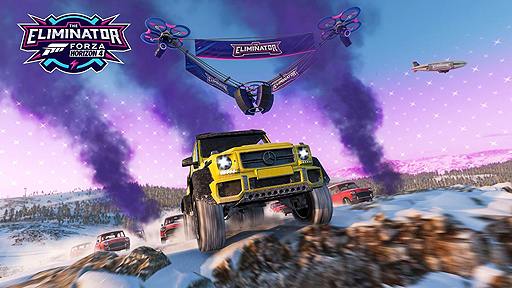画像ギャラリー No.003のサムネイル画像 / なんと「Forza Horizon 4」にバトルロイヤルモードが追加。72台で争う「The Eliminator」がシリーズ17アップデートで登場