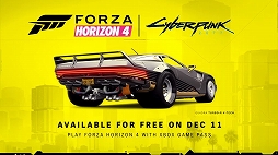 画像ギャラリー No.001のサムネイル画像 / 「Forza Horizon 4」にサイバーパンク2077とのコラボカー“Quadra Turbo-R V-TECH”が登場