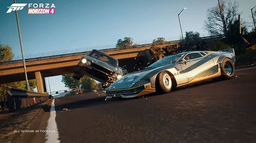 画像ギャラリー No.004のサムネイル画像 / 「Forza Horizon 4」にサイバーパンク2077とのコラボカー“Quadra Turbo-R V-TECH”が登場