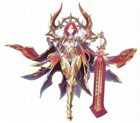画像ギャラリー No.001のサムネイル画像 / 「イドラ ファンタシースターサーガ」，新★5キャラクター「[紅き獅子の皇帝]ローザリンデ」が登場