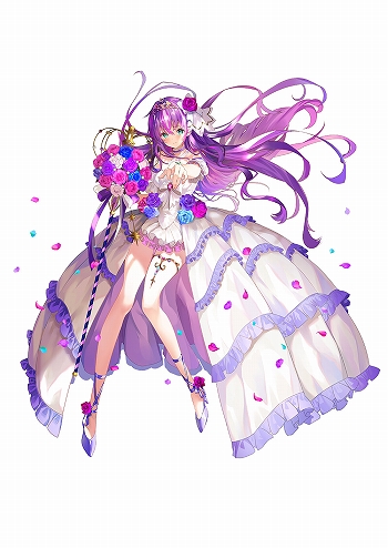 画像ギャラリー No.002のサムネイル画像 / 「イドラ ファンタシースターサーガ」，2.5周年記念キャラの“［ピュアブライド］ウィンディス”が登場