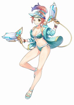 画像ギャラリー No.002のサムネイル画像 / 「イドラ ファンタシースターサーガ」，新★5キャラ“［渚のアイドル］クーナ”が登場