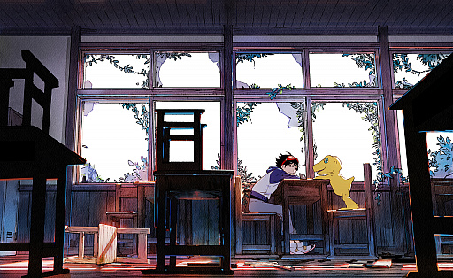 画像ギャラリー No.001のサムネイル画像 / 異世界に迷い込んだ少年・少女たちが，モンスターとともに生き抜いていく「デジモンサヴァイブ」のティザートレイラーが公開