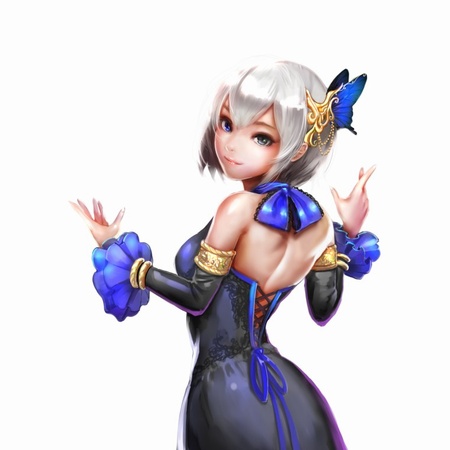 画像ギャラリー No.001のサムネイル画像 / 「繚乱綺譚」 ，ナビゲートキャラクター“案内人”が公開