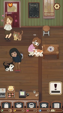 画像ギャラリー No.004のサムネイル画像 / 猫カフェを経営するスマホ向けアプリ「Furistas 猫カフェ」を紹介する「(ほぼ)日刊スマホゲーム通信」第1802回