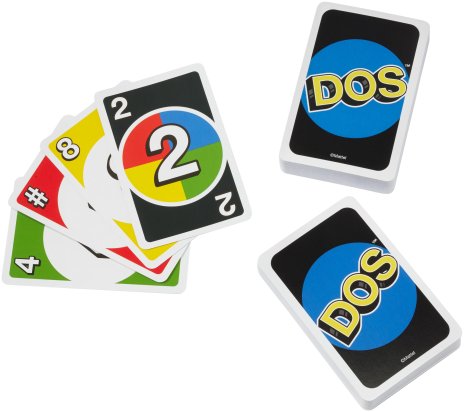 画像ギャラリー No.003のサムネイル画像 / 「UNO」の血を引く新作カードゲーム「DOS」が8月上旬に発売。“場”のカードが2枚になり,異なる戦略が楽しめる