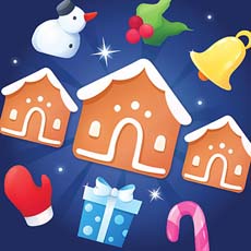 画像ギャラリー No.006のサムネイル画像 / ゲームセンターNEO for スゴ得,「たのしいクリスマスパズル」を本日リリース