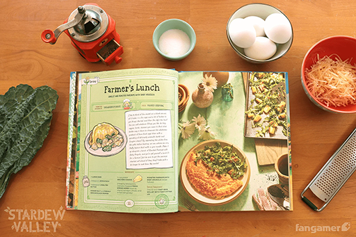 画像ギャラリー No.004のサムネイル画像 / 「Stardew Valley」のレシピ本「The Official Stardew Valley Cookbook」，本日発売。日本語版は11月15日発売予定で，予約を受付中