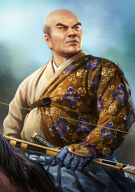 画像ギャラリー No.001のサムネイル画像 / “マイナー武将”はどうやって描く？　「信長の野望･大志 with PK」の新規武将イラストを担当イラストレーターのコメントとともに紹介