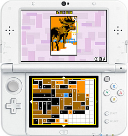 画像ギャラリー No.001のサムネイル画像 / ブロックを作って絵を完成させるパズルゲーム「スクエアピクト Block-a-Pix」が本日から配信