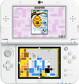 画像ギャラリー No.002のサムネイル画像 / ブロックを作って絵を完成させるパズルゲーム「スクエアピクト Block-a-Pix」が本日から配信