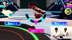 画像ギャラリー No.007のサムネイル画像 / 「ベイブレードバースト バトルゼロ」のゲーム紹介動画の第2弾が公開。開発チームの2人が「VSバトルモード」を実況プレイで紹介