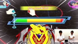 画像ギャラリー No.008のサムネイル画像 / 「ベイブレードバースト バトルゼロ」のゲーム紹介動画の第2弾が公開。開発チームの2人が「VSバトルモード」を実況プレイで紹介