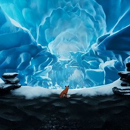 画像ギャラリー No.003のサムネイル画像 / アイスランドの民話をテーマにした,アカギツネが主人公のPS4用アドベンチャー「Spirit of the North」が発表