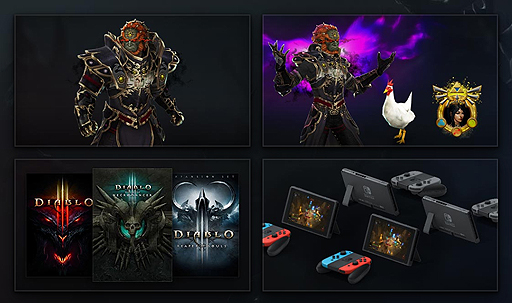 画像ギャラリー No.003のサムネイル画像 / Switch向け「Diablo III: Eternal Collection」が海外で2018年秋リリースへ。ガノンドロフ防具など「ゼルダの伝説」コラボアイテムも付属