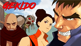 画像ギャラリー No.001のサムネイル画像 / 懐かしの横スクロール格闘アクション「GEKIDO」の無料体験版が配信開始。「ピクセルラインDX」の1周年セールも
