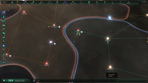 画像ギャラリー No.034のサムネイル画像 / SFストラテジー「Stellaris」のPS4向け日本語版を先行プレイ。果てなき宇宙を探索して領土を広げ，強大な国家を築こう