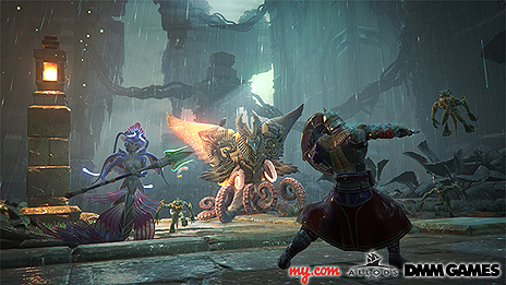 画像ギャラリー No.005のサムネイル画像 / PS4版「Skyforge」（スカイフォージ）の事前登録受付が本日スタート。コンパニオン「シバイヌ」などの特典がもれなくもらえる
